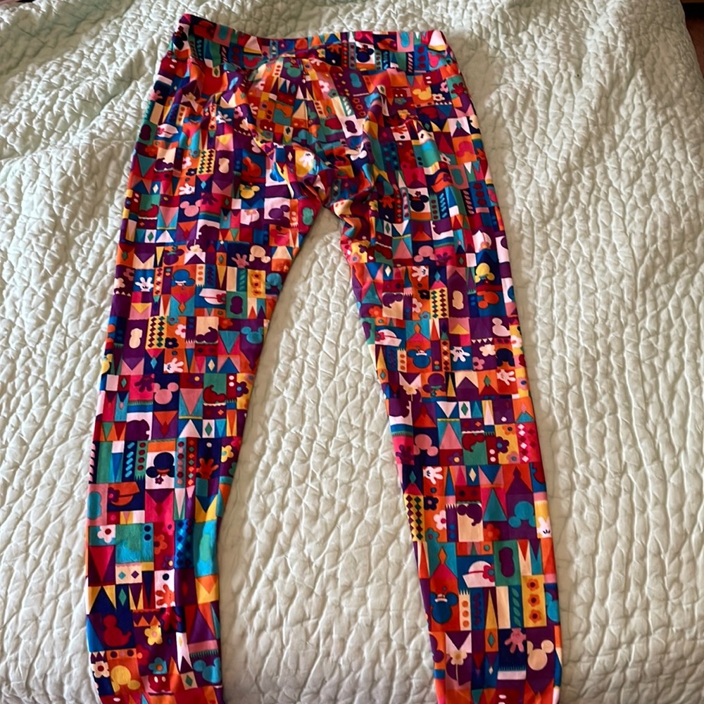 Disney Lularoe leggings tall and curvy